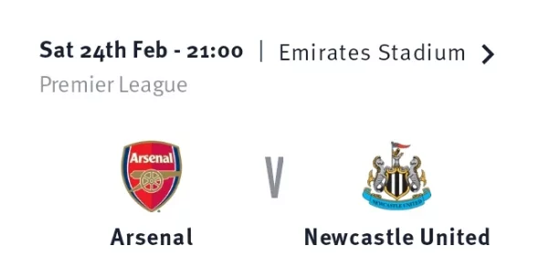 Arsenal's Next Four Matches