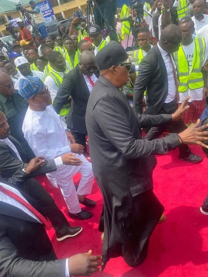 Wike Storms Abalama Community in Rivers State Amid Tension [PHOTOS]