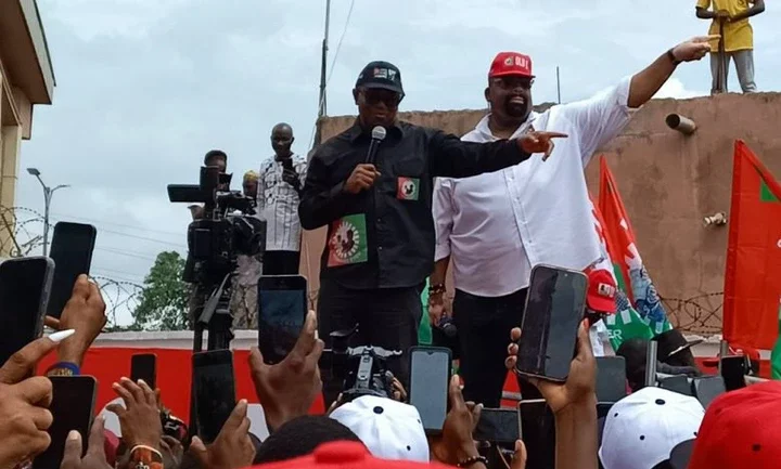 BREAKING: Peter Obi Storms Edo for Labour Party Campaign Flag off [PHOTOS]