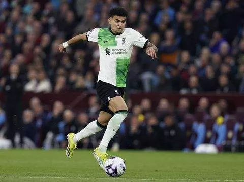Luis Diaz in action for Liverpool -- Imago