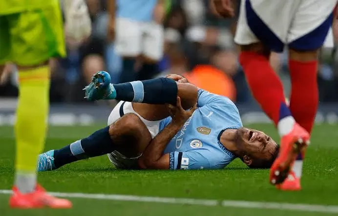 Man City's Rodri to miss remainder of season to ACL tear