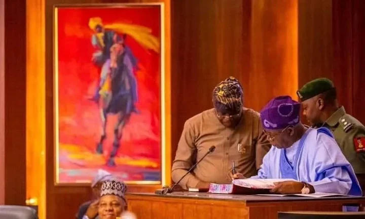 BREAKING: Tinubu signs amended national anthem bill into law