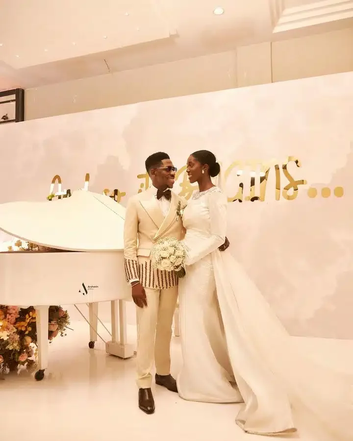 Moses Bliss marks 3 months of marital bliss with wife, Marie Wiseborn