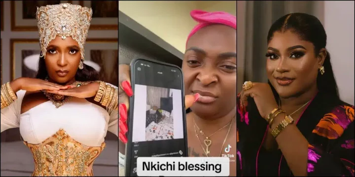 Blessing CEO heavily blasts Nkechi Blessing for obsessing over Davido