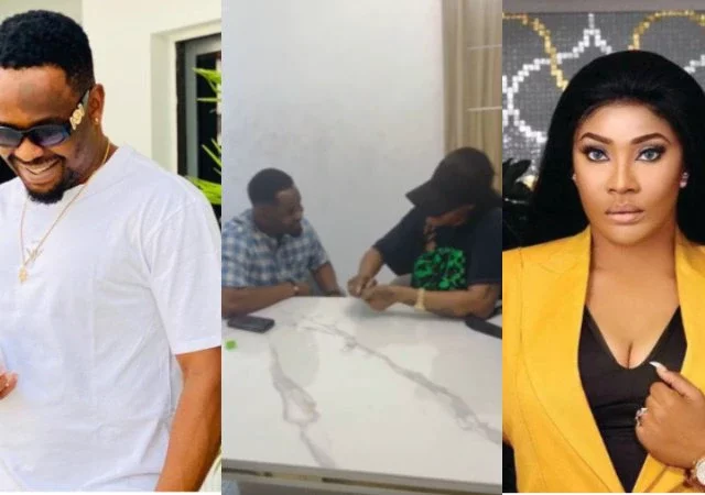 Zubby Michael and Angela Okorie make peace