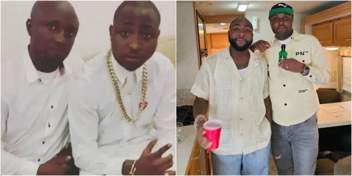"And someone wanted to scatter them" - Fans react to glow up between Davido and Israel DMW