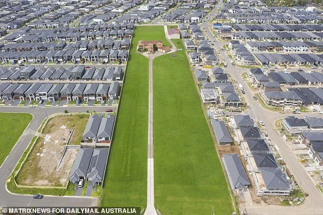 The Quakers Hill home stands on 1.99 hectares and has a majestic, Windsor Castle-style, 200m-long driveway cutting through the huge lawn to the front door