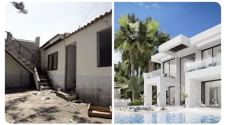 The Homes of World Celebrities Before and After Fame