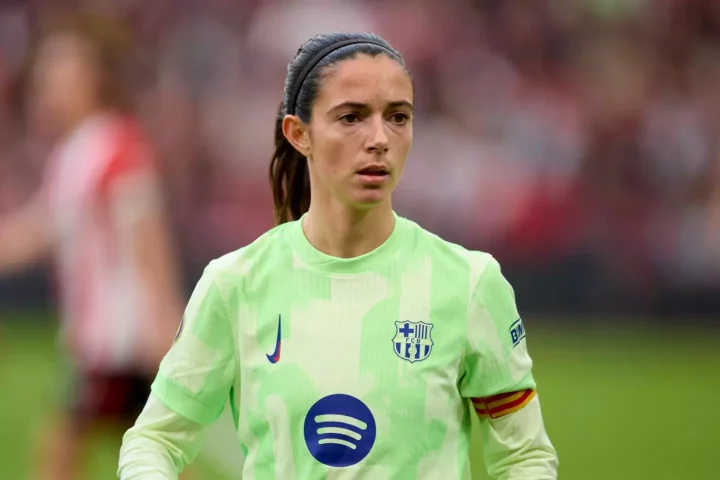 Barcelona star Aitana Bonmati is the reigning Ballon d'Or Femenin holder (Image: Getty)