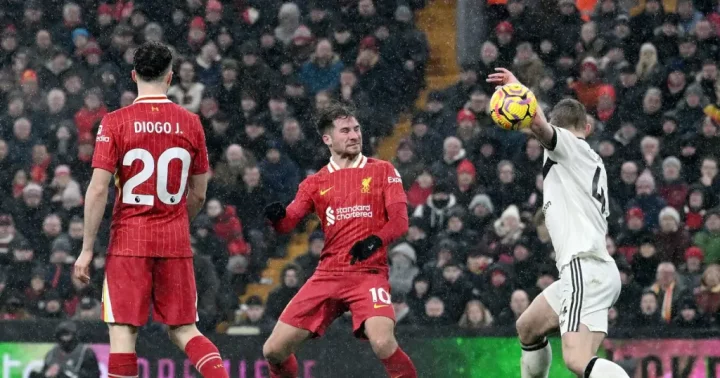 Premier League releases statement on Liverpool's penalty in 2-2 draw with Man Utd