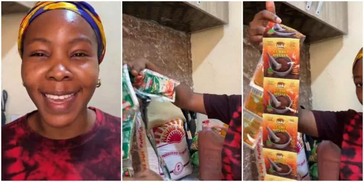 Lady who went to market with N30k budget laments as she 'unknowingly' spends over N60k