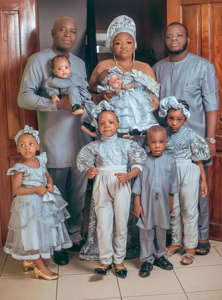 Nigerian couple welcomes third set of twins in four years