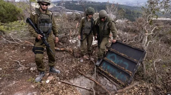 Israeli Troops Seal Hezbollah Tunnel Hidden Beneath Cemetery in Southern Lebanon