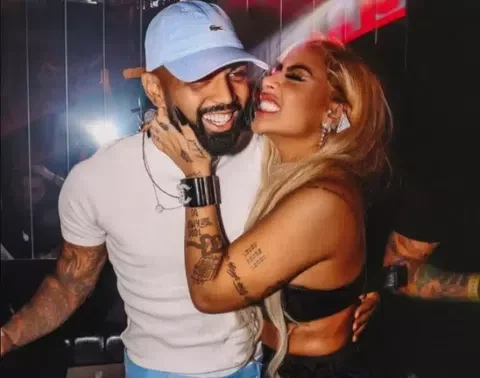 Rafaella Santos and Gabigol