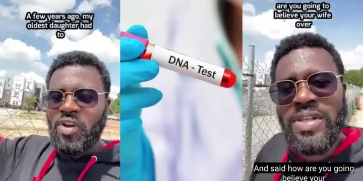 Man discovers he's not the father of his 4 kids after daughter's school requests DNA test Man discovers he's not the father of his 4 kids after daughter's school requests DNA test