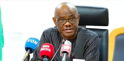 'Chi hu chan' - Wike announces fee increase for his band for singing in Chinese