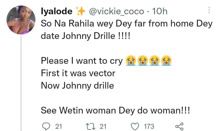 Reactions as Johnny Drille and actress Tomi Ojo flaunt their 'love' years after she said he'll be the father of her children