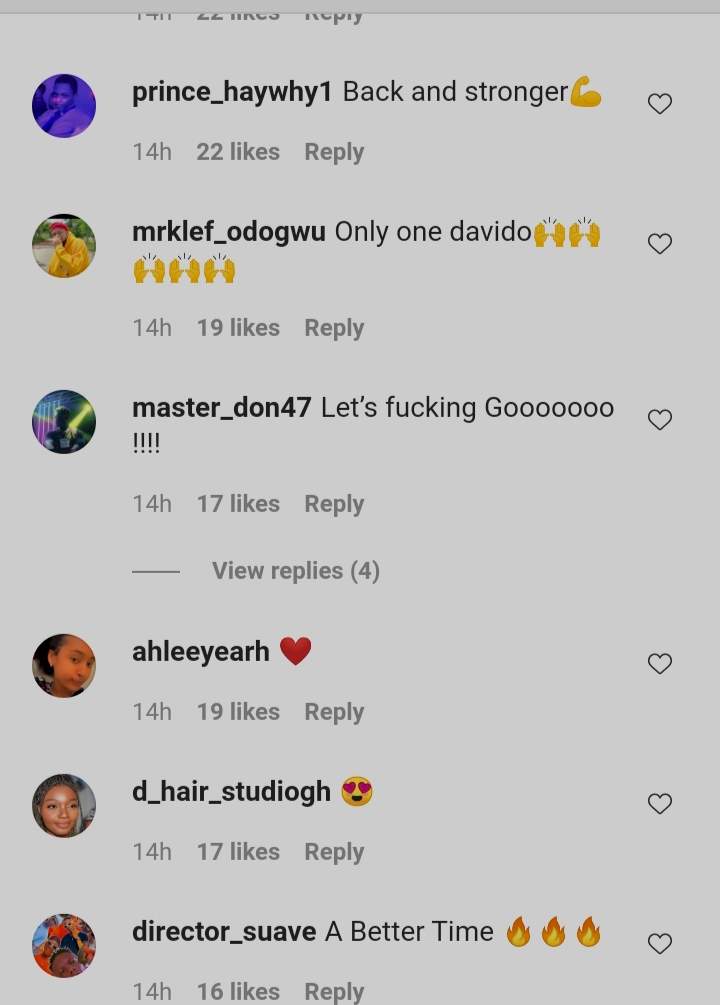 'Back and stronger' - Nigerians react as Davido releases new music video ft Chris Brown and Young Thug