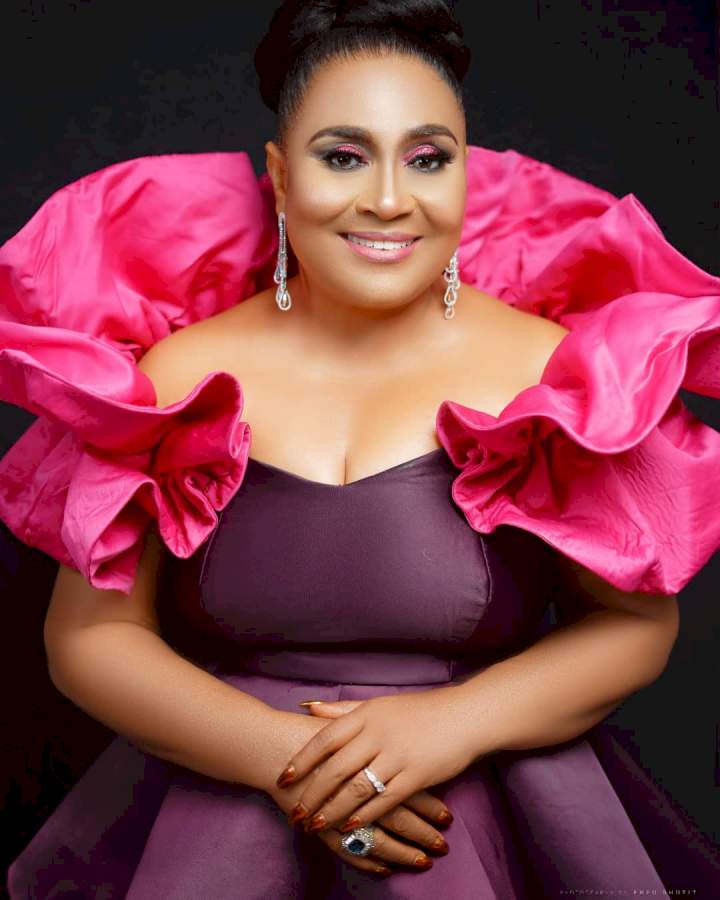 Veteran actress Hilda Dokubo releases new photos as she turns a year older