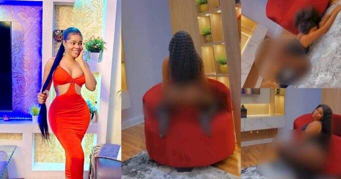 #BBNaija: Video of exotic dancer and housemate, Chichi, in her 'element' gets people talking online