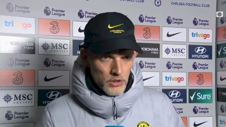 EPL: Tuchel tells five players to leave Chelsea, refuses to give them shirt numbers