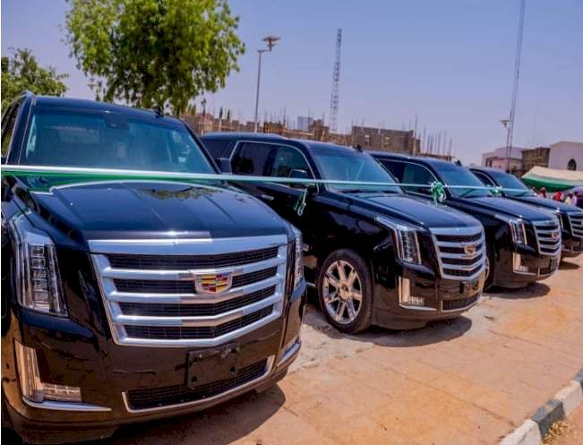 Governor Matawalle buys Cadillac, other luxury vehicles for 260 Zamfara traditional rulers (Photo)