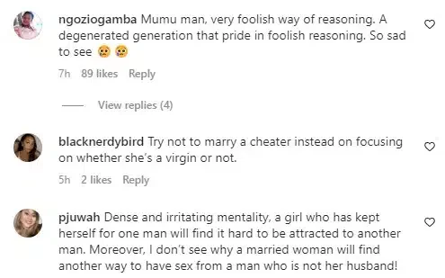 Why I can never marry a virgin - Man gives reason; netizens react (Video)