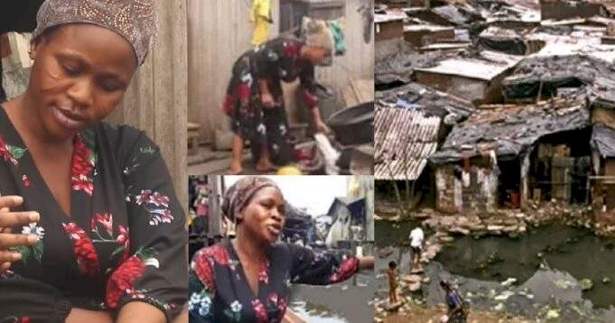 "I did it for love" - Woman who left city to live with her husband in a slum says (Video)