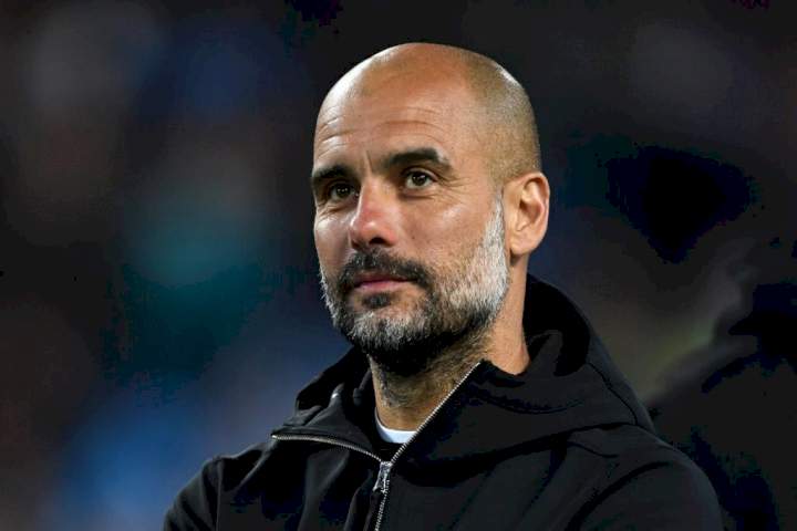 EPL: Pep Guardiola confirms Man City's top attacker is leaving this January