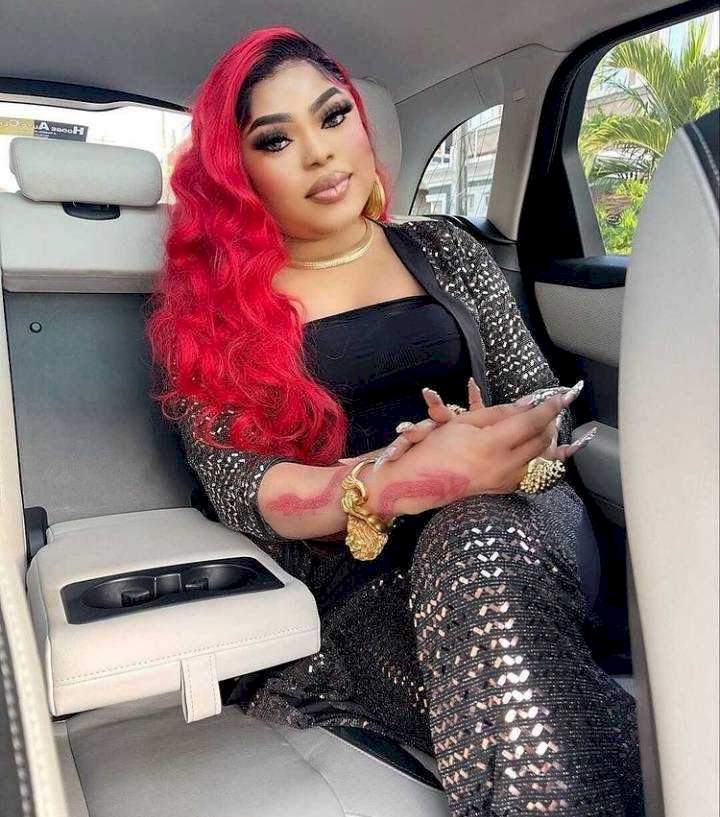 'How does dressing like a woman make you a woman?' - Father Oluoma uses Bobrisky as an example during sermon (Video)