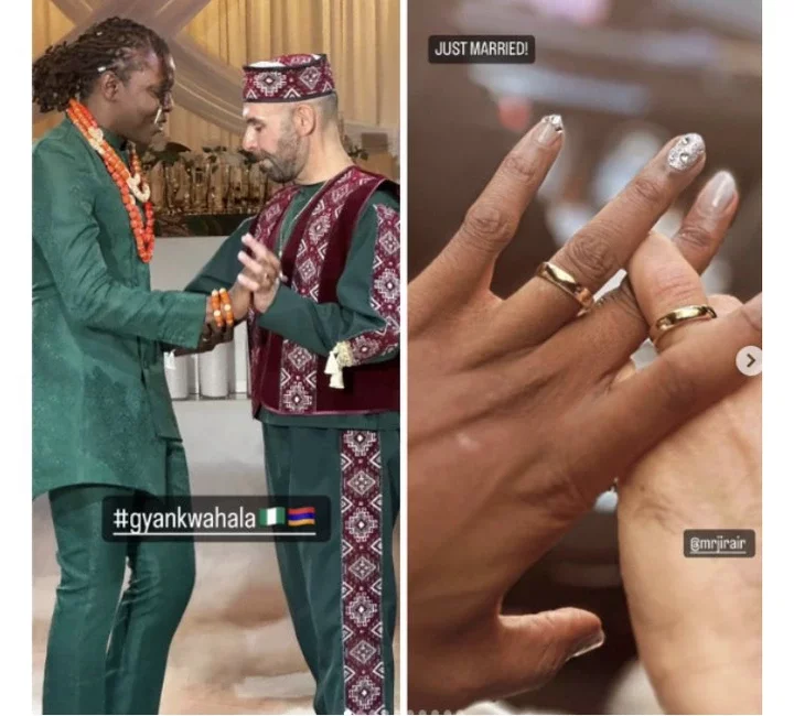 Nigerian LGBTQ+ activist ties the knot with American policy advisor and politician