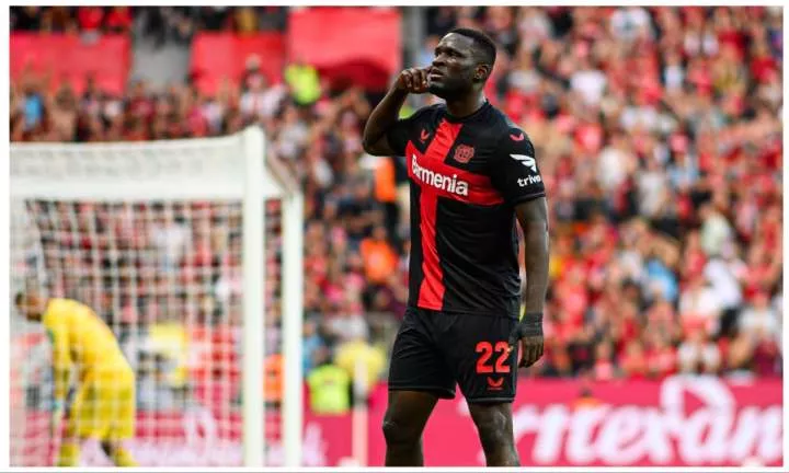 Victor Boniface makes history in Bayer Leverkusen's victory over Cologne