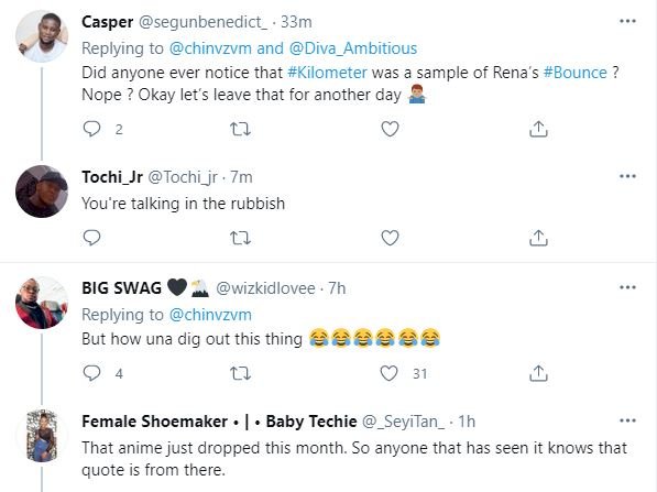 'You don sample Fela finish, he don enter anime' - Burna Boy dragged for quoting text from cartoon