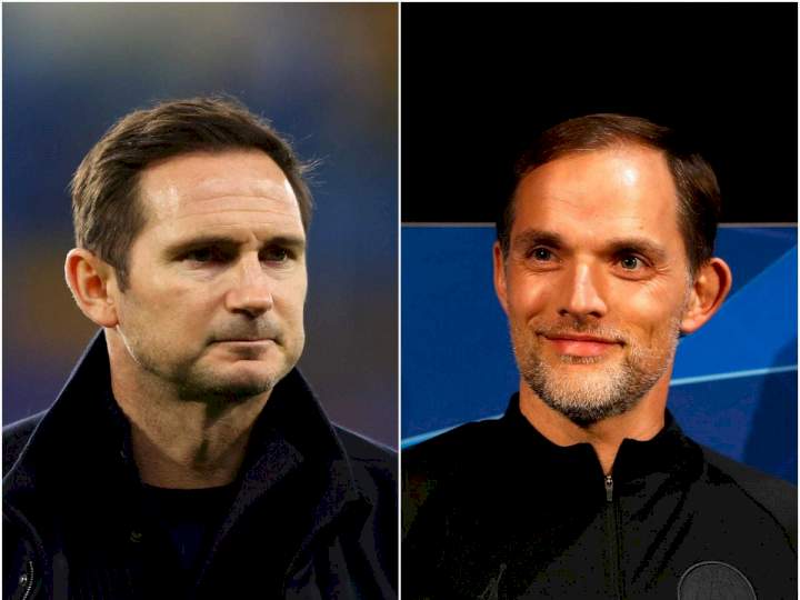 EPL: Lampard reacts to Tuchel's comments about his time at Chelsea