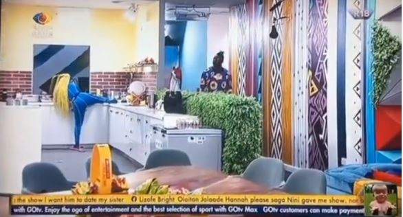 BBNaija: 'I have respect for Nyash' - Whitemoney says after Queen positioned in a suggestive manner (Video)