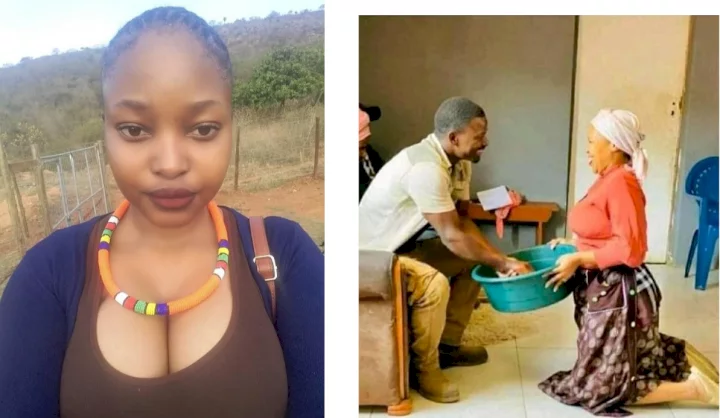 "I have no interest to move from our old ways" - South African woman explains how she intends to serve her husband like a 'king'