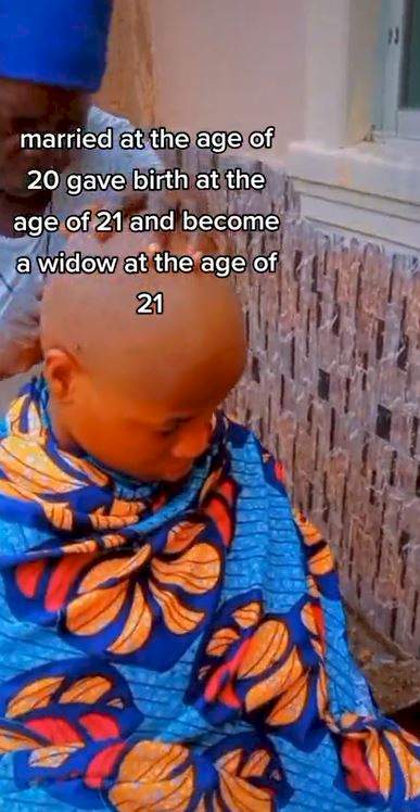 'Who am I to question God?' - Nigerian lady who married at 20 mourns as she becomes widow at 21 (Video)
