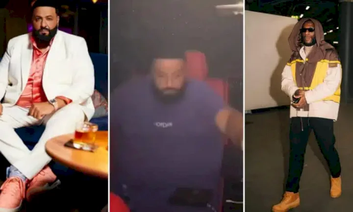 'Burna is a legend' - Reactions as DJ Khaled vibes to Burna Boy's 'Last Last' (Video)