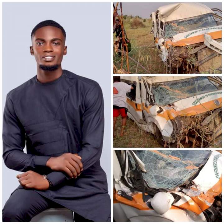 "My life is a living testimony" - Man writes as he escapes death in terrible accident along Enugu road