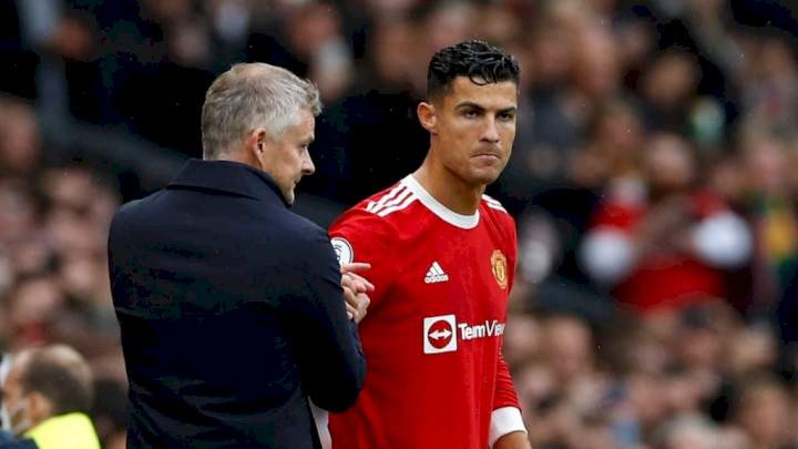 I was disappointed - Cristiano Ronaldo opens up on Solskjaer's sacking
