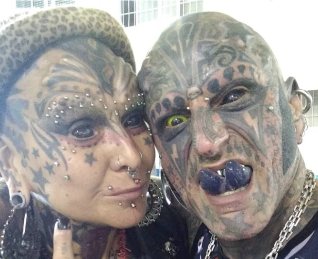 World's Most Body Modified Couple Plan To Embark On '666' Project (photos)