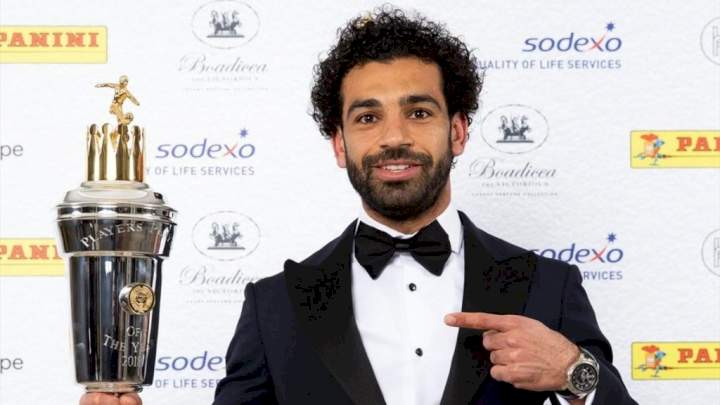 EPL: Salah wins PFA Player of the Year award