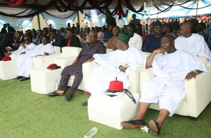 Photos from the funeral of wife of former Senate President Ken Nnamani