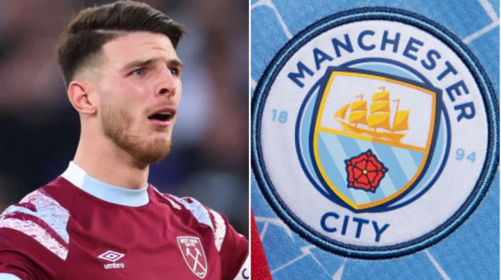 Man City 'close' to completing deal for Declan Rice despite West Ham midfielder preferring Arsenal move