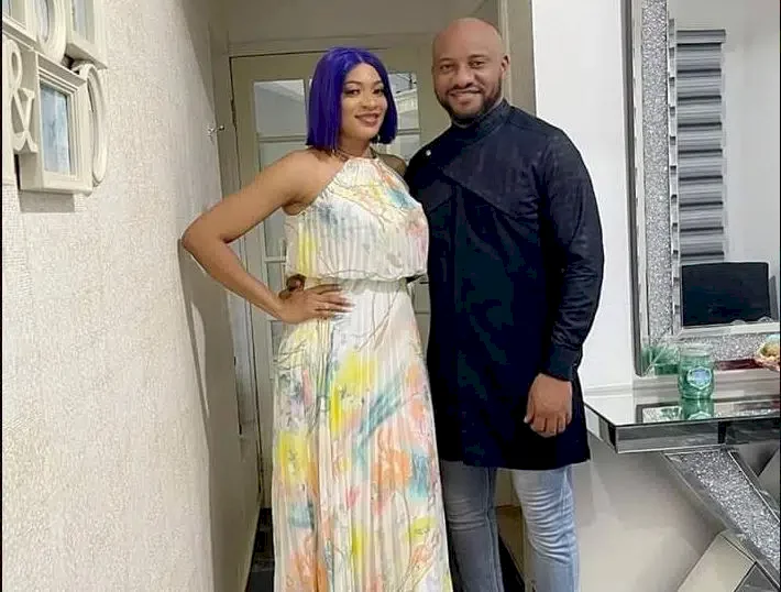 Confusion as Yul Edochie releases cute video of himself and first wife, May dancing ecstatically