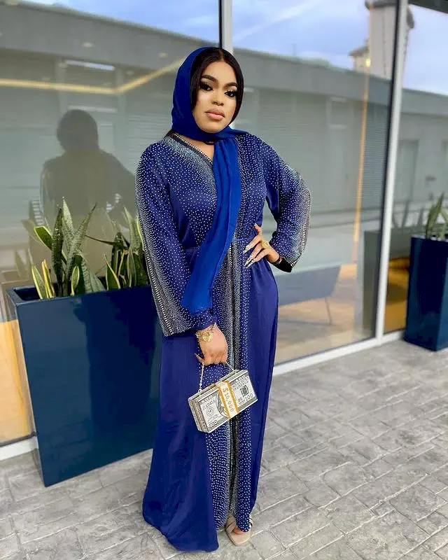 'You are on this table' - Netizens drag Bobrisky after he called out celebrities over fake accents