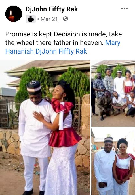 Bride-to-be dies two months after her introduction ceremony