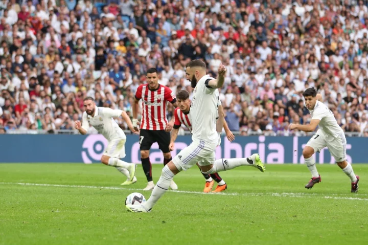 Karim Benzema scores on final Real Madrid appearance and breaks record set by Cristiano Ronaldo