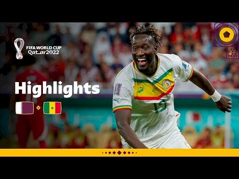 Qatar 1  -  3 Senegal (Nov-25-2022) World Cup 2022 Highlights