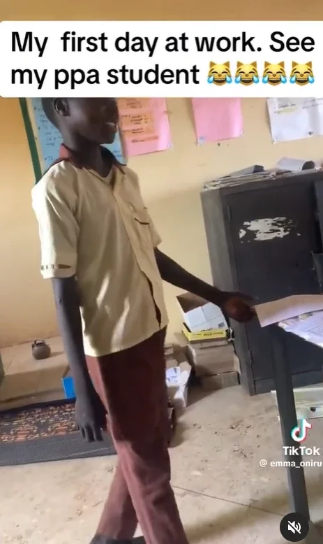 Corps member laments after being sent to a secondary school with students that can't speak English (video)
